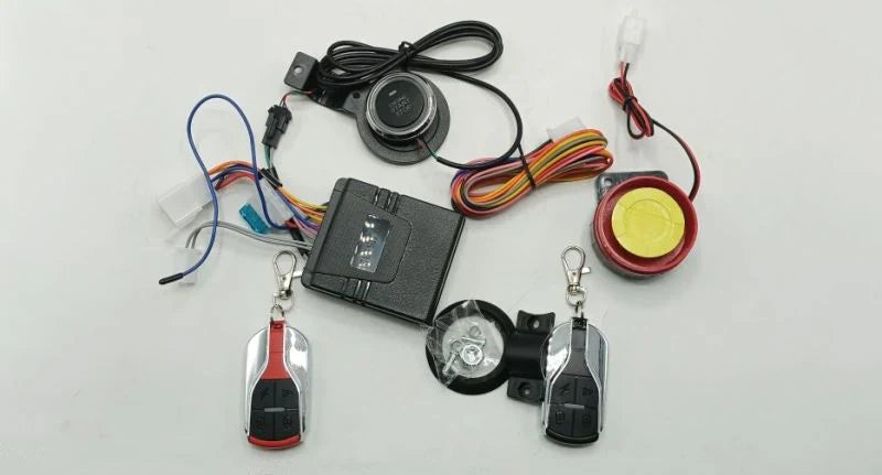 Motorcycle Remote Security Lock Anti Theft Alarm System