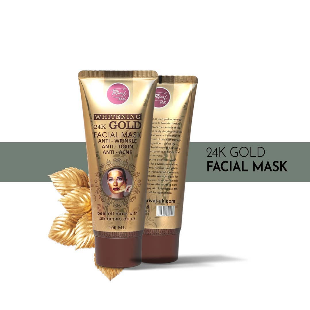 24K Gold Facial Mask