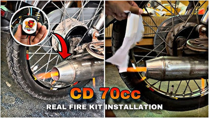Fire Kit For All Bike 70,125,YBR,GS150,CB150F