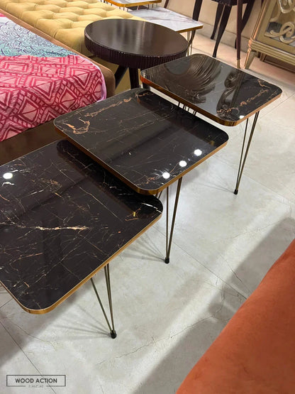 Square Black  table