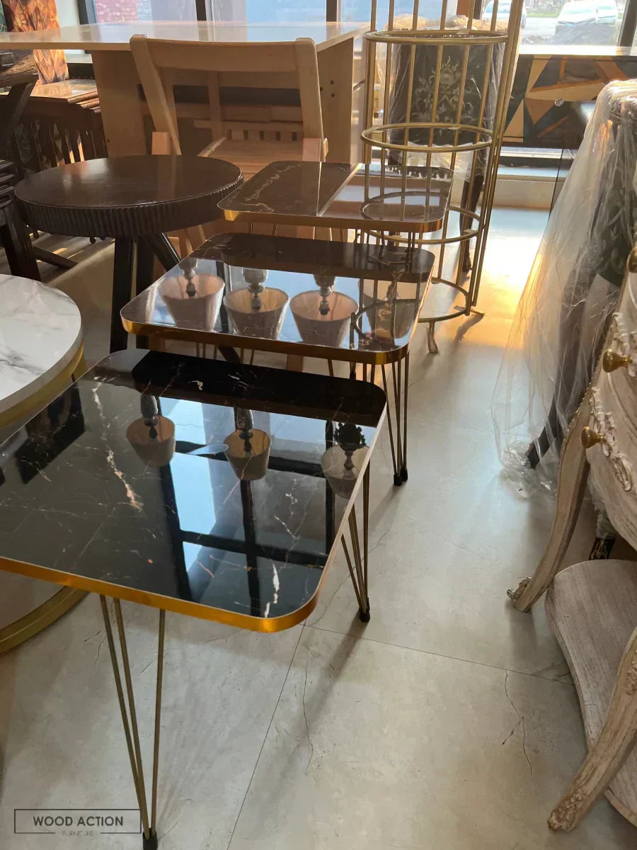 Square Black  table