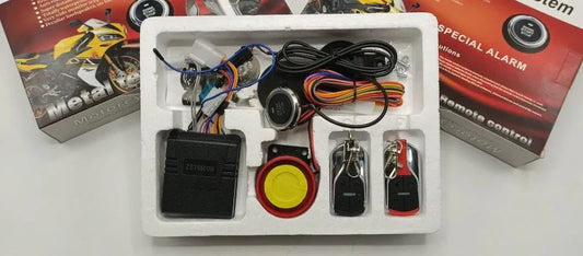 Motorcycle Remote Security Lock Anti Theft Alarm System